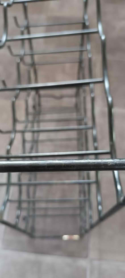 Photo of free Metal Wine rack - Black (West Malling) #3