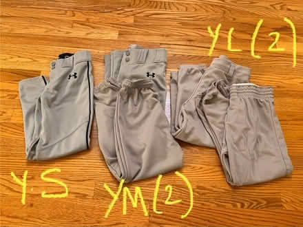 Photo of free Baseball pants S-M-L (Haggerty and 7 mile) #1
