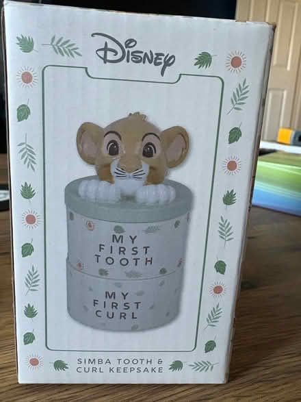Photo of free First tooth/first curl box (Surbiton KT5) #1