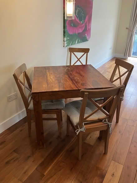 Photo of free Table and chairs (Donabate) #1