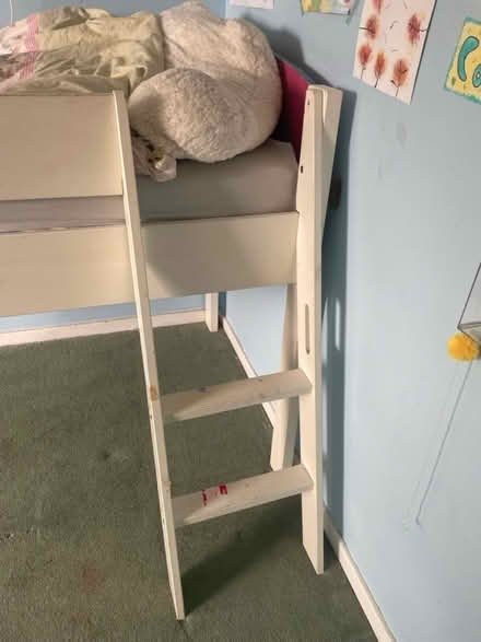 Photo of free Wooden mid sleeper single bed (BT5) #3