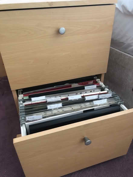 Photo of free 2 drawer filing cabinet (Wilstead MK45) #2