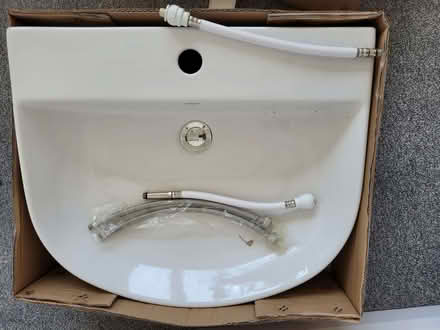 Photo of free Semi recessed bathroom sink (East Rainham ME8) #1