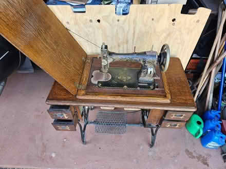 Photo of free Old treddle sewing machine (Woronora Heights, NSW) #1
