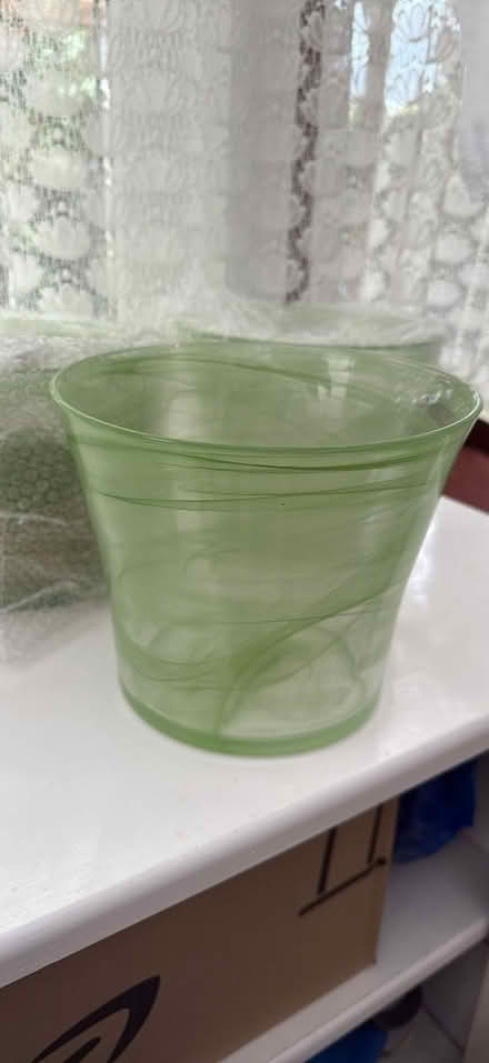 Photo of free Glass flower pots (New Malden) #1