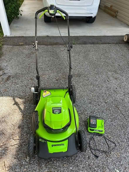Photo of free Cordless 20" Lawn Mower (Pines on the Severn) #1