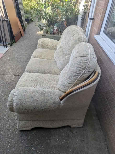 Photo of free Outside now - 3 Seater Sofa (Bilton Road CV22) #2