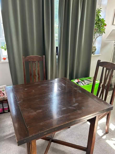 Photo of free Edwardian extendable dining table (SE9 Eltham) #1