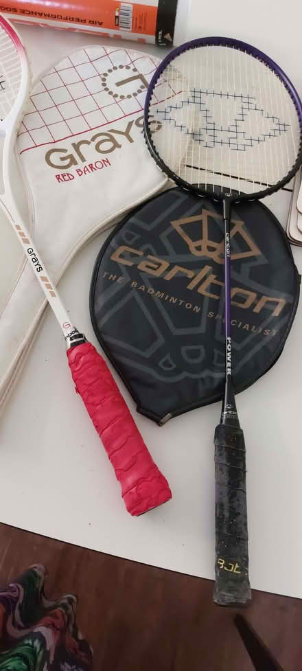 Photo of free Badminton rackets and 6 shuttlecocks (Hersham KT12) #3