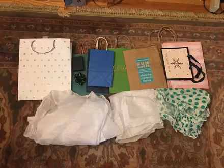 Photo of free Gift Wrap Supplies (Red Bank) #1