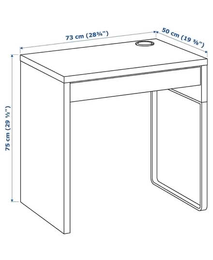 Photo of free Small IKEA Micke Desk (South Tottenham N15) #3