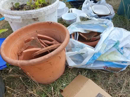 Photo of free Broken crocks for drainage in plant pots (Kenn Road BS21) #1