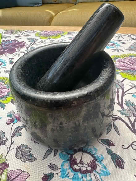 Photo of free Mortar and pestle, granite (Nettleham) #1