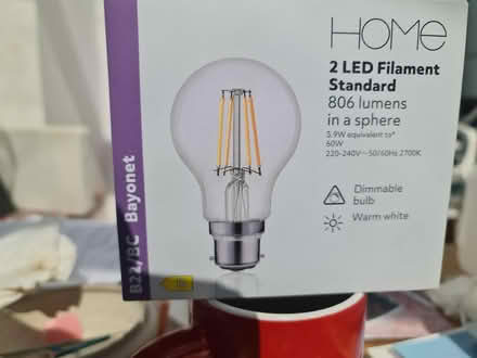 Photo of free Led Bulbs, Bayonet (BC) Type, Filament Style (CT2) #1