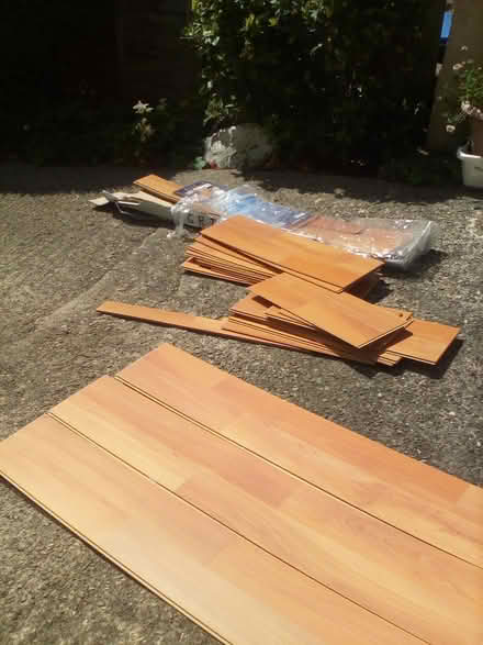 Photo of free Laminate flooring (Shipley, BD18) #1