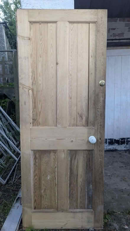 Photo of free Interior wooden doors, stripped (Pant SY10) #3