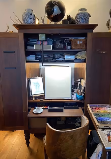Photo of free Armoire/Home Office (East 10th Street) #2