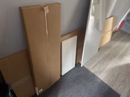 Photo of free Kitchen panels grey gloss (Audenshaw M34) #2