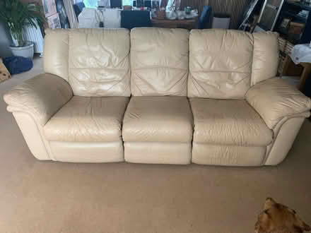 Photo of free 2 leather sofas (Paignton TQ4) #1