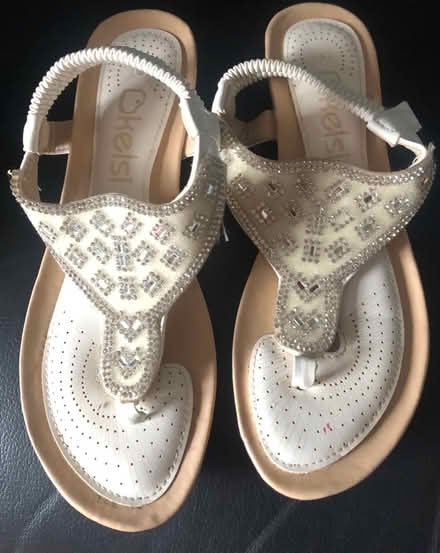 Photo of free Wedge Sandals size 3 (Westbury Wilts BA13) #1