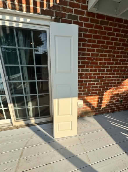 Photo of free White gliding door 18”x80” (21014) #1