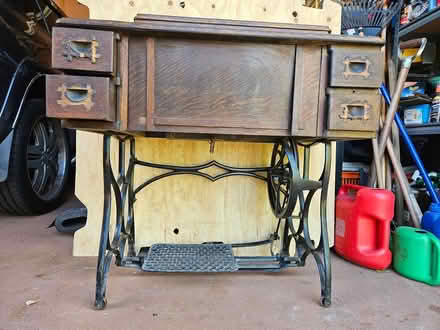 Photo of free Old treddle sewing machine (Woronora Heights, NSW) #3