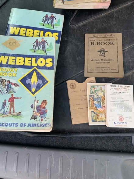 Photo of free Boy Scout books & treasures (Greenwood) #3