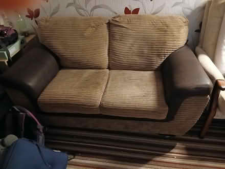 Photo of free 2 seater sofa (Woodend CV2) #1