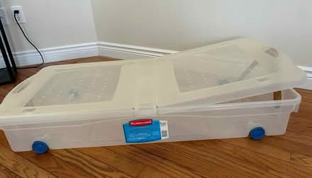 Photo of free Rubbermaid under bed storage bin (Hunt Club/Conroy area) #1