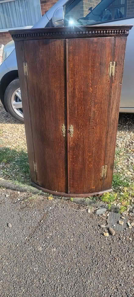 Photo of free Georgian Corner Cupboard (LE16 9JN) #1