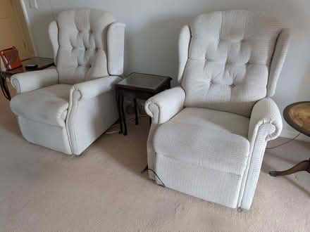 Photo of free Two rise and recline chairs (Westcliff-on-sea SS0) #3