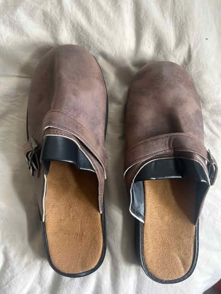 Photo of free New 41uk slip on clogs (Brick lane E1) #1