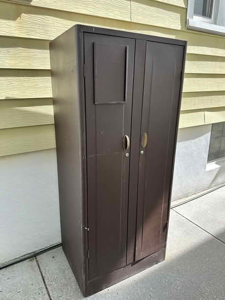 Photo of free Metal Wardrobe (Woodlawn, Bronx) #1