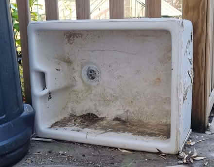 Photo of free Old ceramic sink (Fairfield Park) #1
