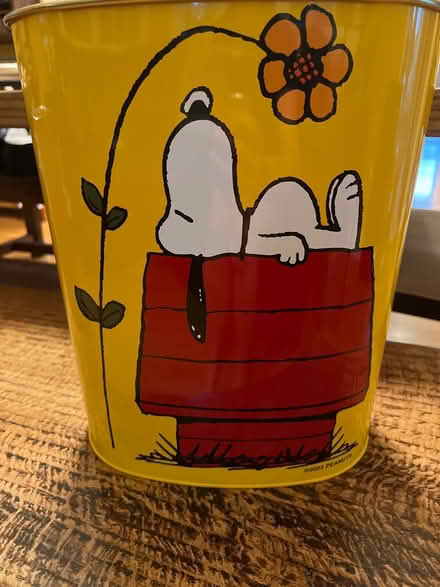 Photo of free Trash Can - Snoopy (Broomall 19008) #1