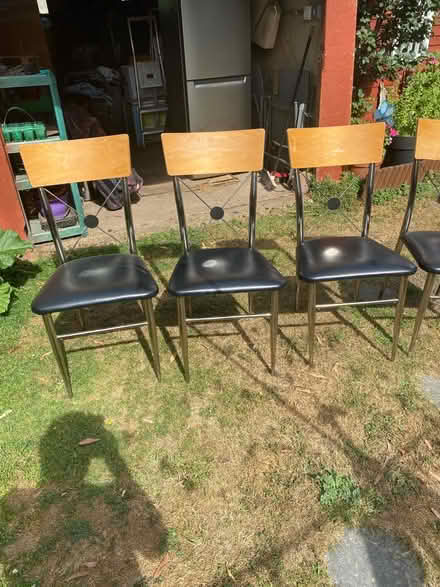 Photo of free 4 dining chairs (TW14 bedfont) #2