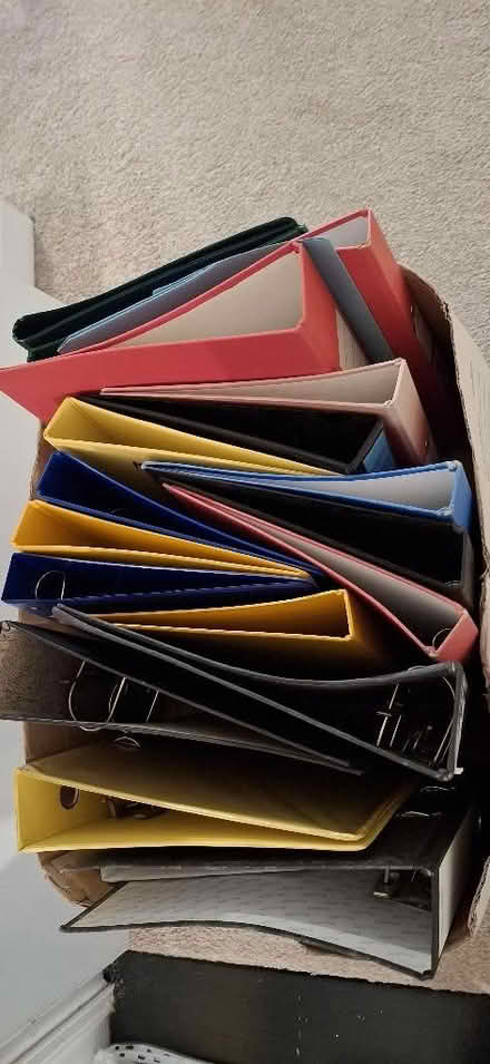 Photo of free A4 ring binder folders (Chelmsford CM1) #1