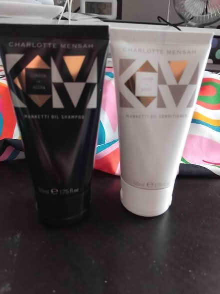 Photo of free Charlotte Mensah curly hair shampoo and conditioner (Marton Bank FY4) #1