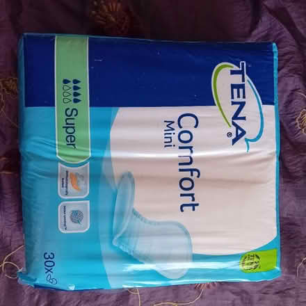 Photo of free Tena pads (Canford Heath BH17) #1