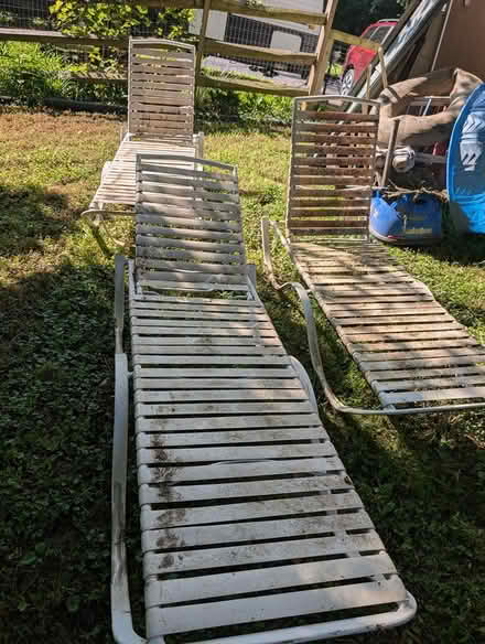 Photo of free Three patio lounge chairs (New Market) #1