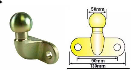Photo of 50mm Towball (KT14) #1
