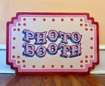 Photo of free Photo Booth Sign (Girard Estates South Phila) #1