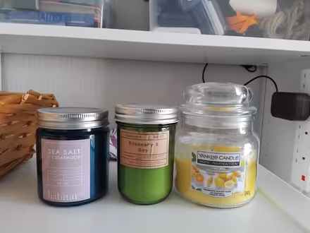 Photo of free Partially burnt scented candles (Marton Bank FY4) #1