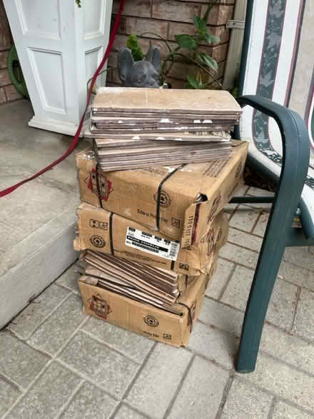 Photo of free Beige floor tiles (QEW and Third Line) #2