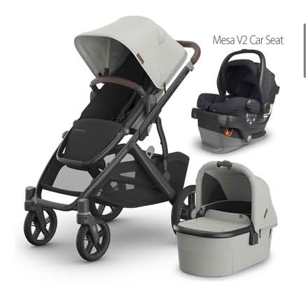 Photo of Uppababy bassinet and stroller (Silver spring) #1