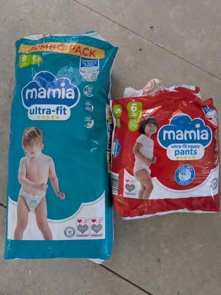 Photo of free Size 6 nappies (Southbourne, Dorset) #1