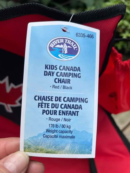 Photo of free Kid-size folding chair (Hunt Club/Conroy area) #2