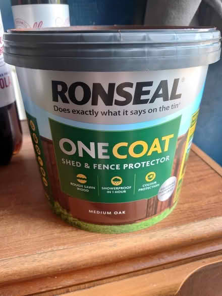 Photo of free Ronseal shed and fence protection (CV2) #4