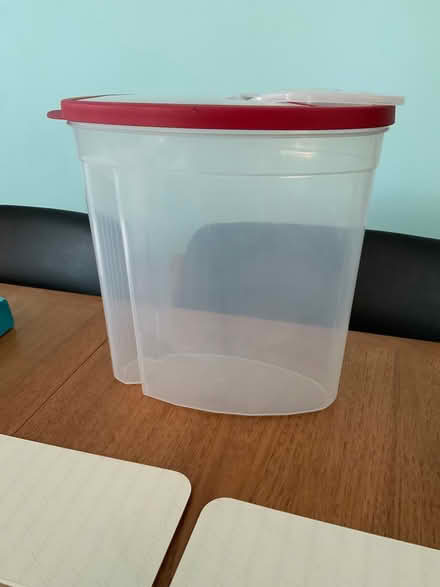 Photo of free Rubbermaid cereal holder (East Palo Alto) #1