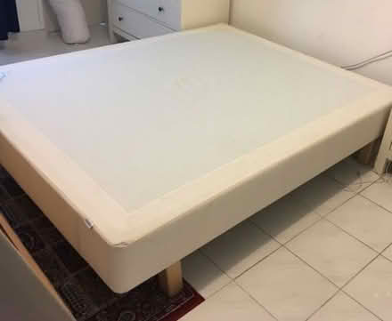 Photo of free Standard king sprung slatted mattress base IKEA Sultan Atna (Blacklands TN34) #1